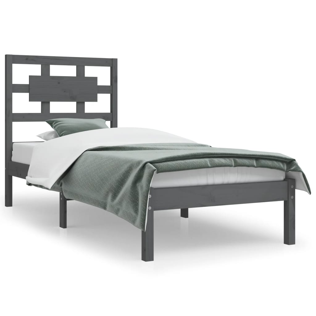 Bedframe massief grenenhout 90x200 cm