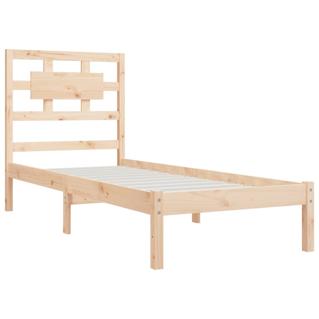 Bedframe massief grenenhout 90x200 cm