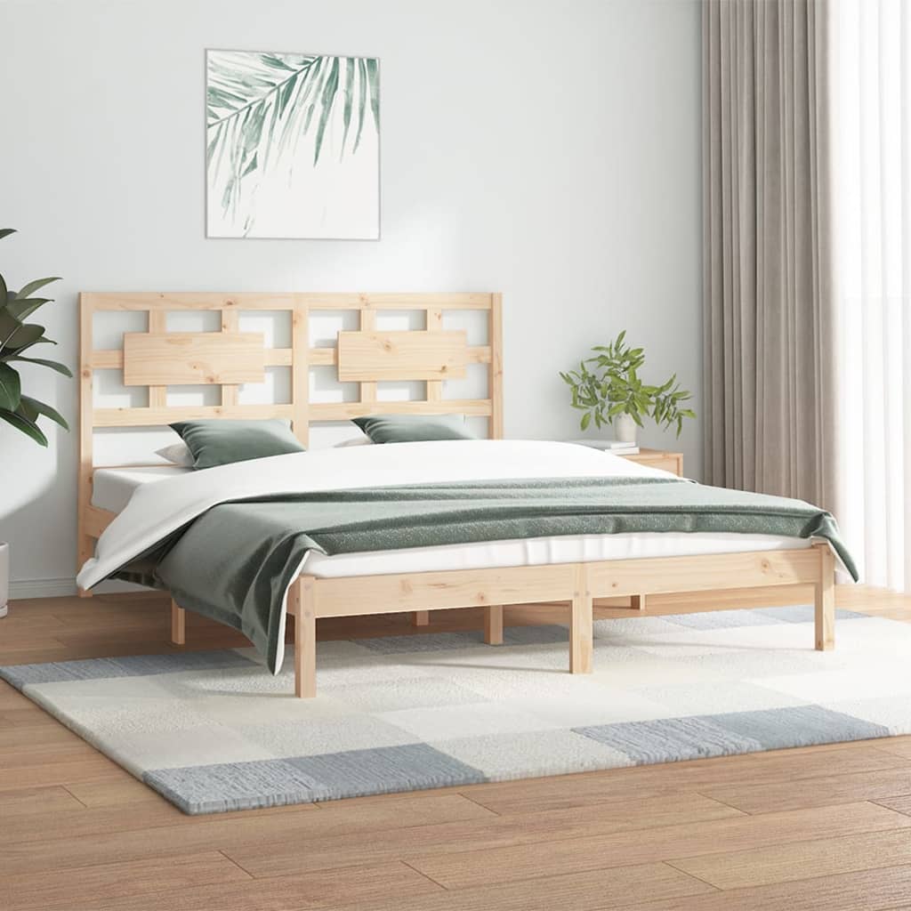 Bedframe massief grenenhout 90x200 cm