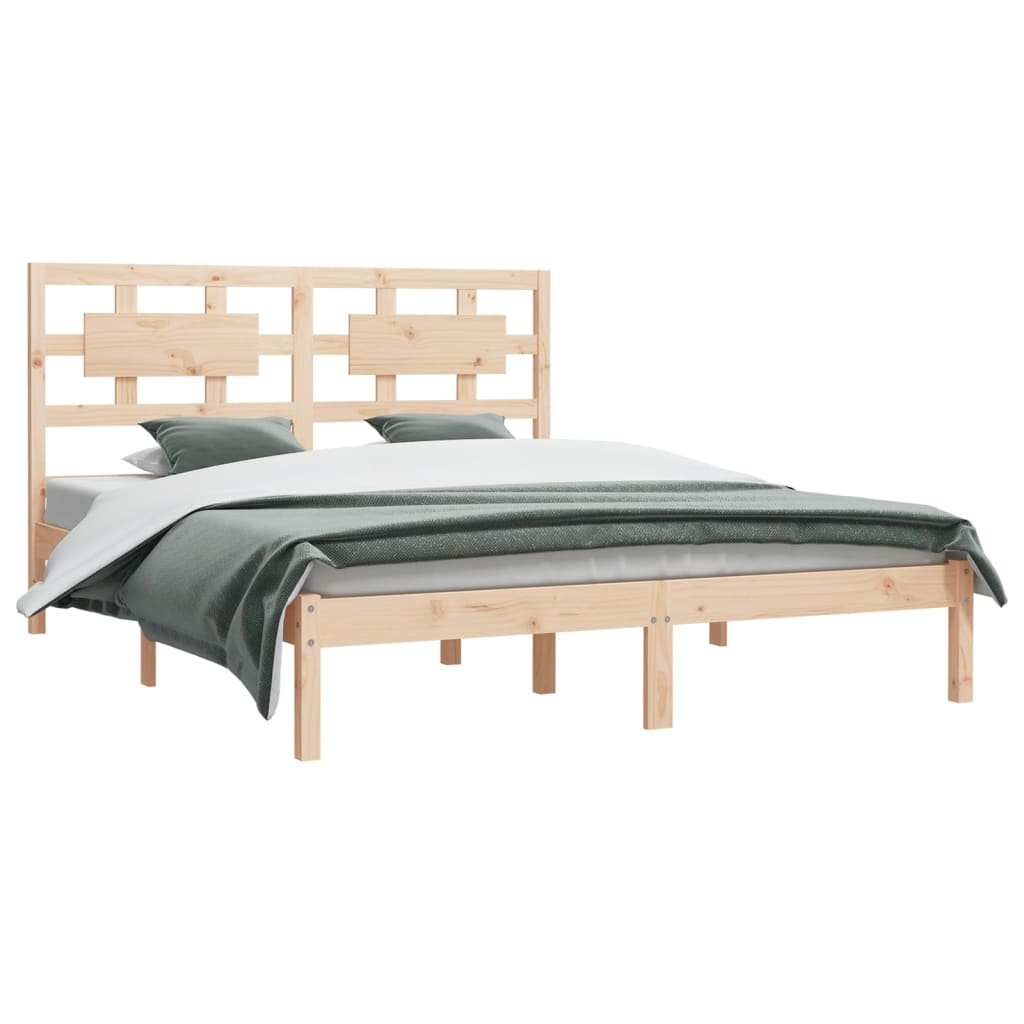 Bedframe massief grenenhout 120x200 cm