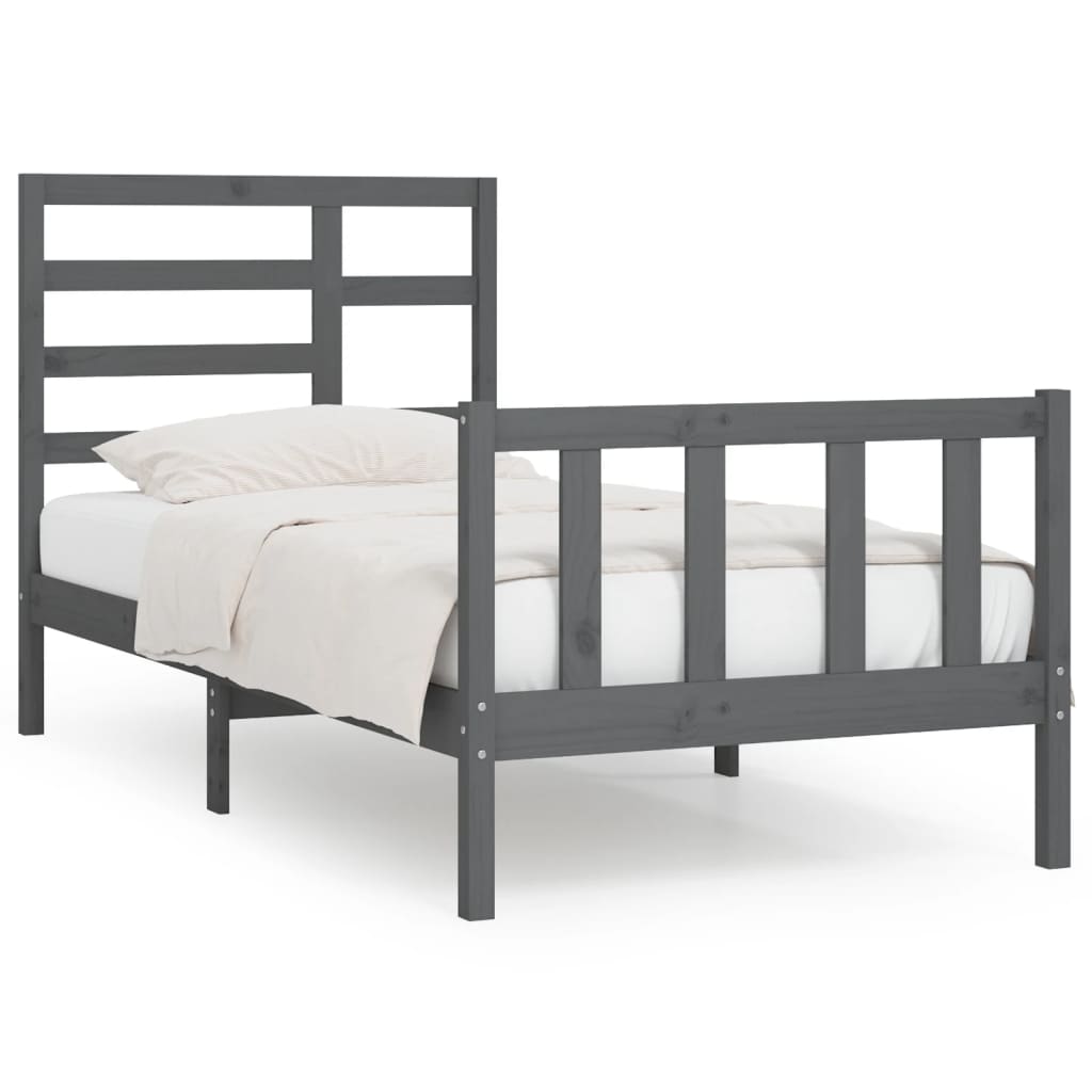 Bedframe massief grenenhout 90x200 cm