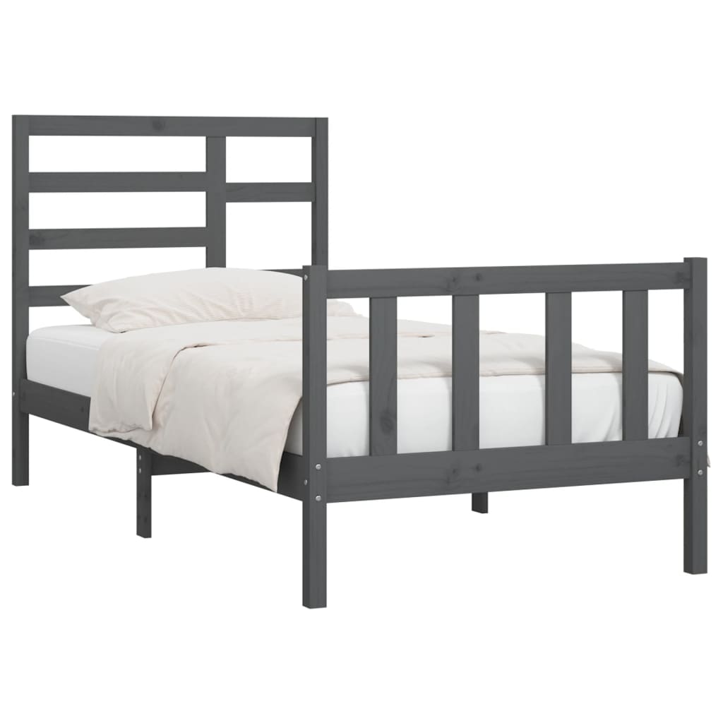 Bedframe massief grenenhout 90x200 cm