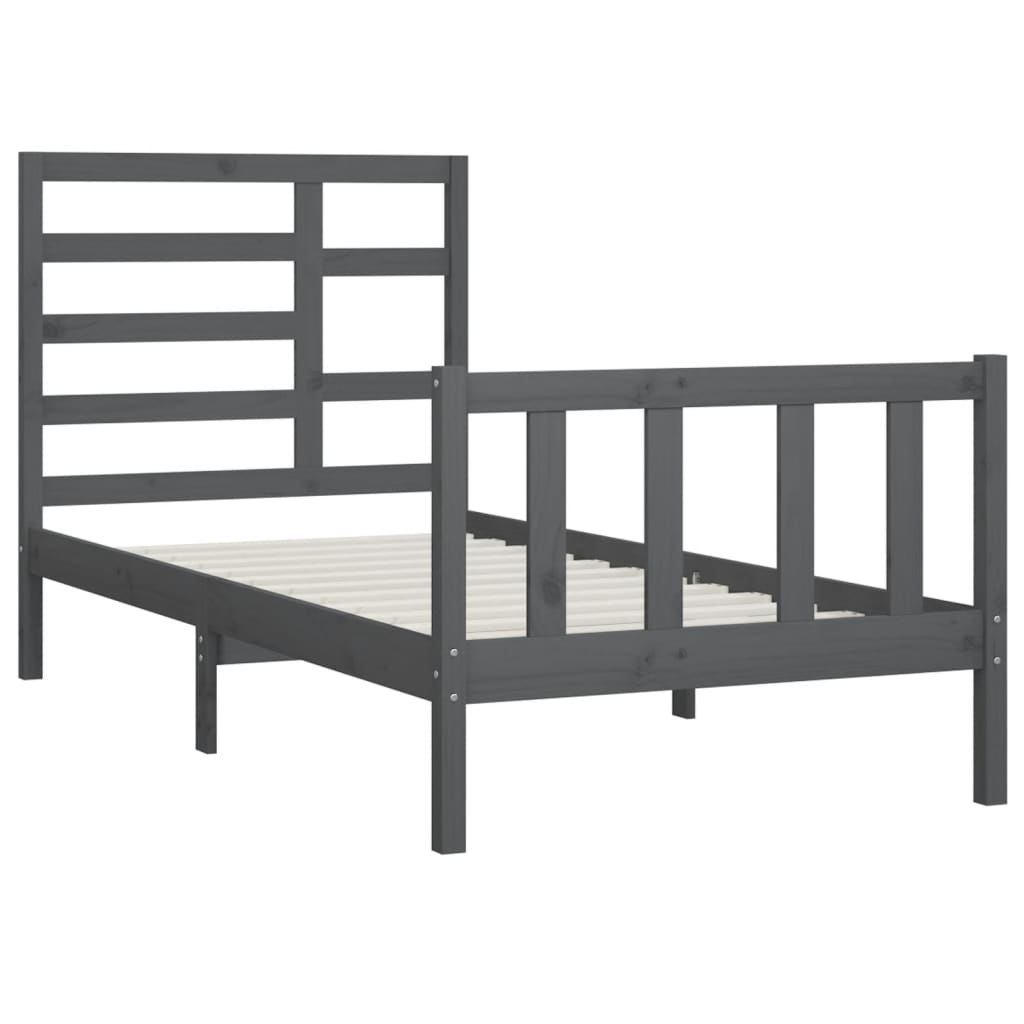 Bedframe massief grenenhout 90x200 cm