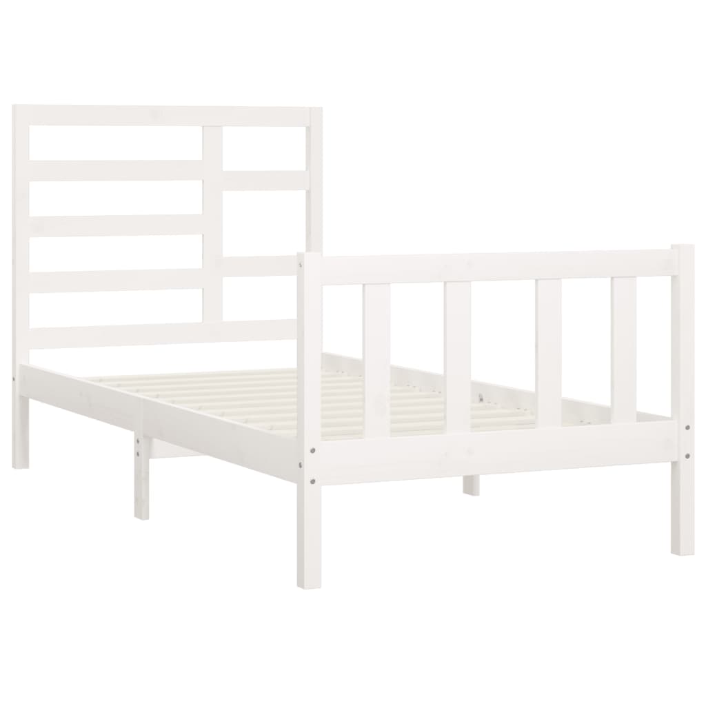 Bedframe massief grenenhout 90x200 cm