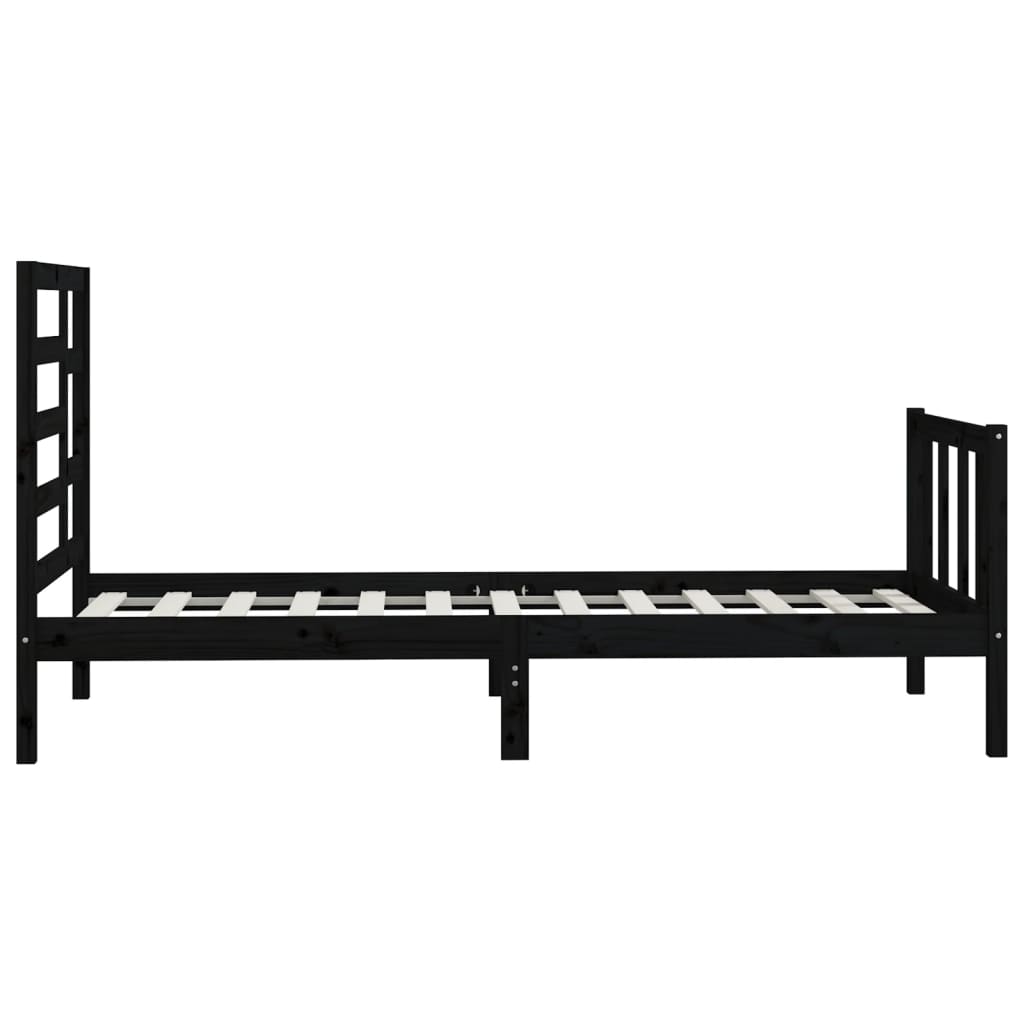 Bedframe massief grenenhout 200x200 cm