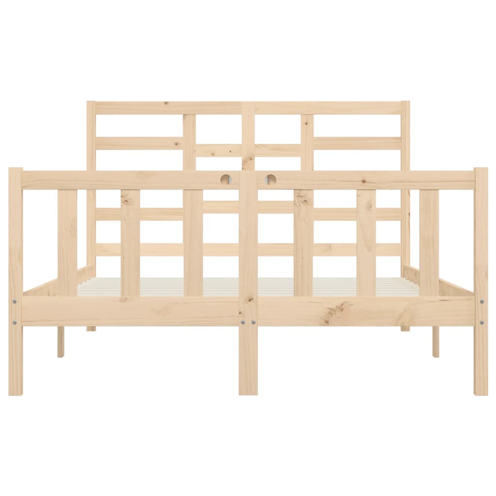 Bedframe massief grenenhout 90x200 cm