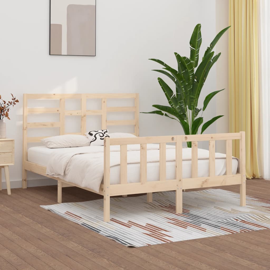 Bedframe massief grenenhout 90x200 cm