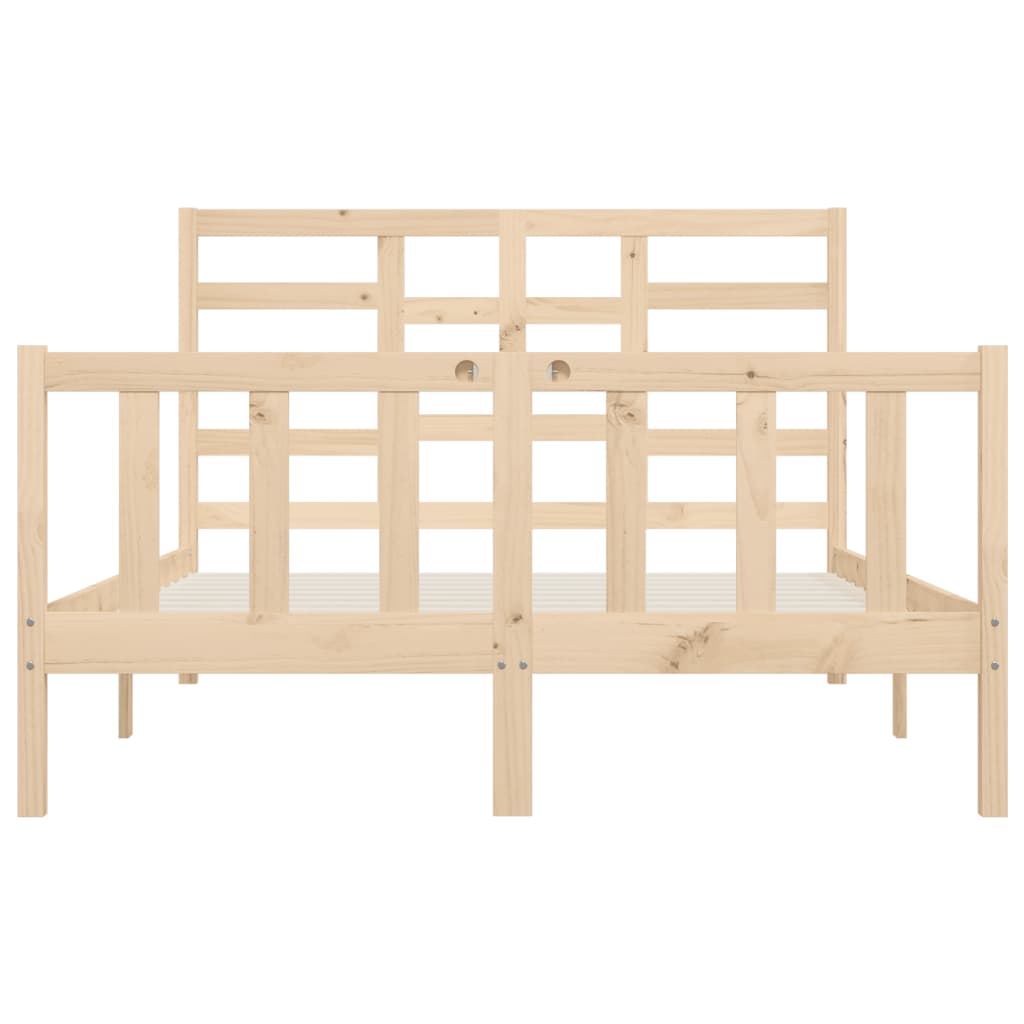 Bedframe massief grenenhout 90x200 cm