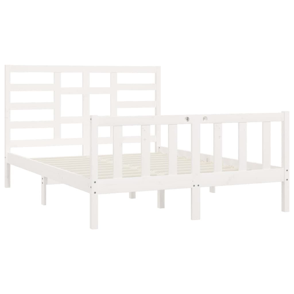 Bedframe massief grenenhout 90x200 cm