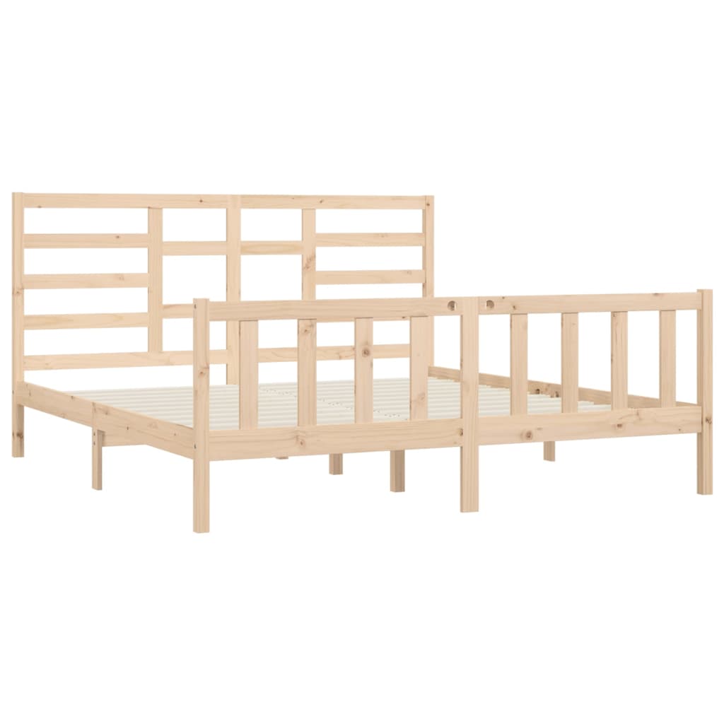 Bedframe massief grenenhout 90x200 cm