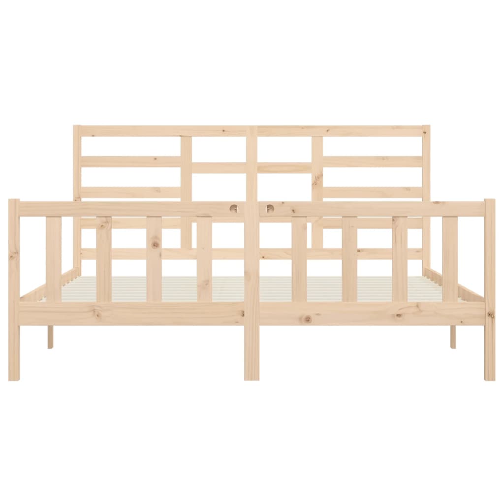 Bedframe massief grenenhout 90x200 cm