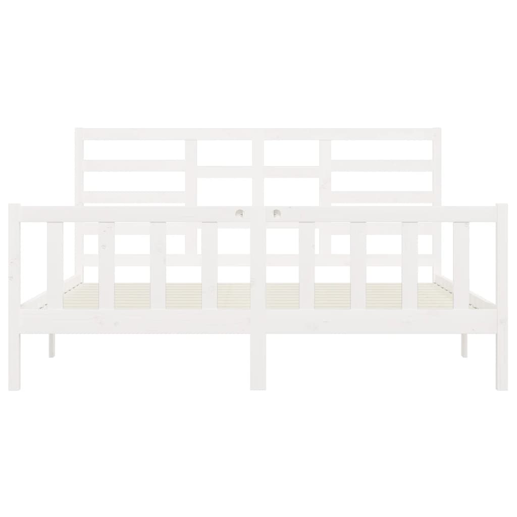 Bedframe massief grenenhout 90x200 cm