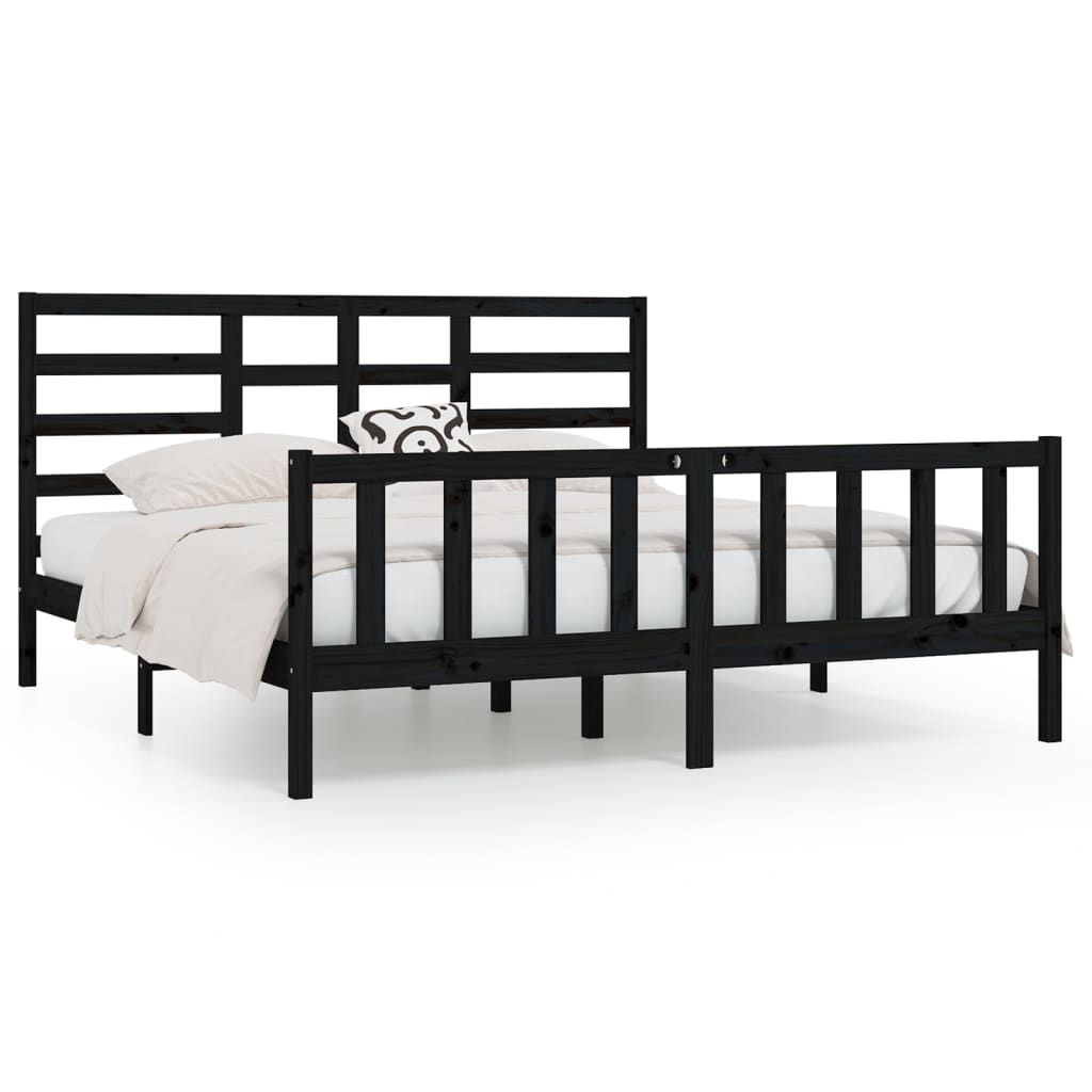 Bedframe massief grenenhout 90x200 cm