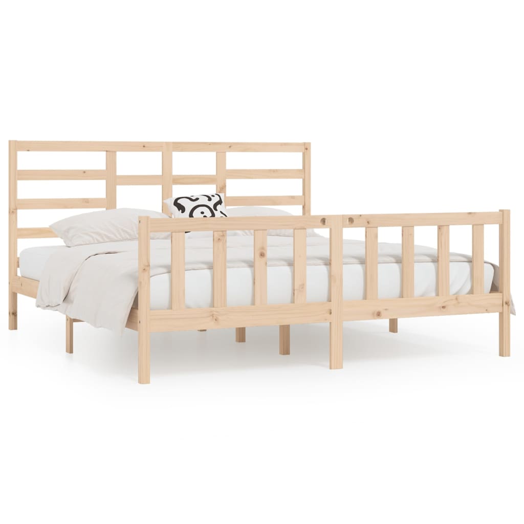 Bedframe massief grenenhout 90x200 cm