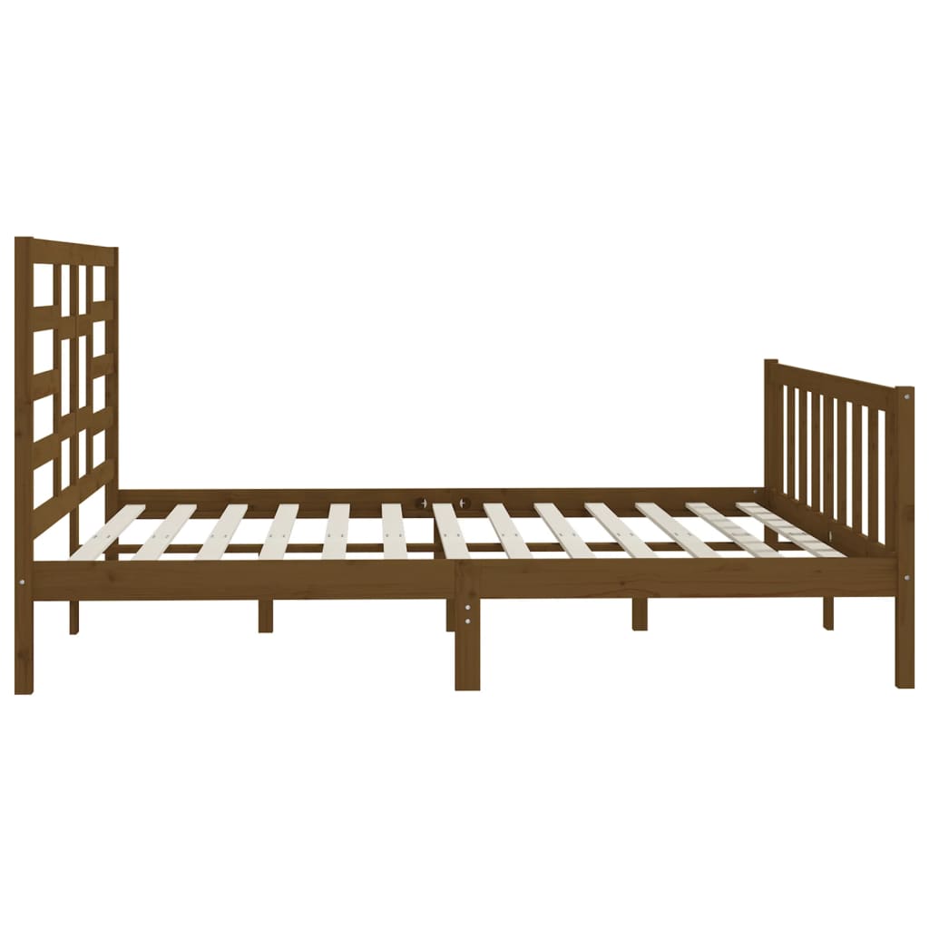 Bedframe massief grenenhout 90x200 cm