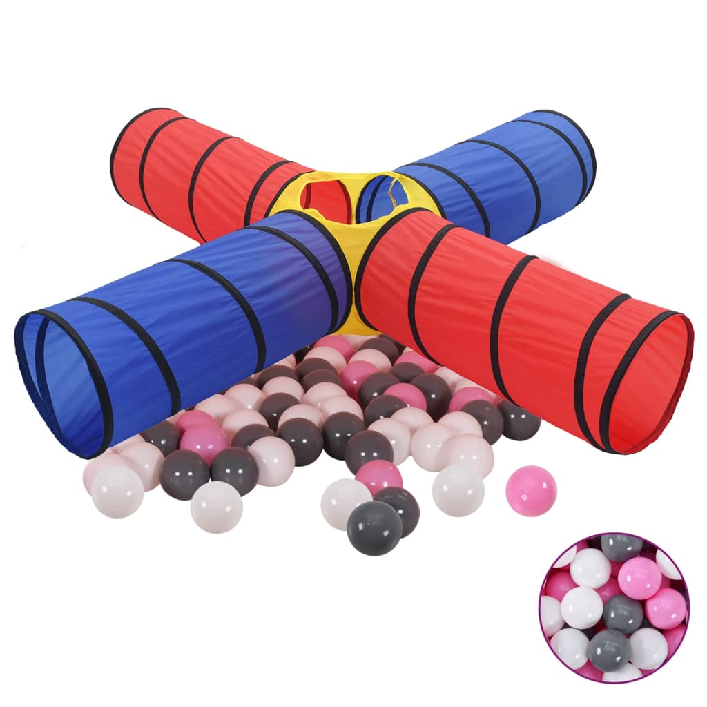 Tunnel de jeu pour enfants avec 250 balles