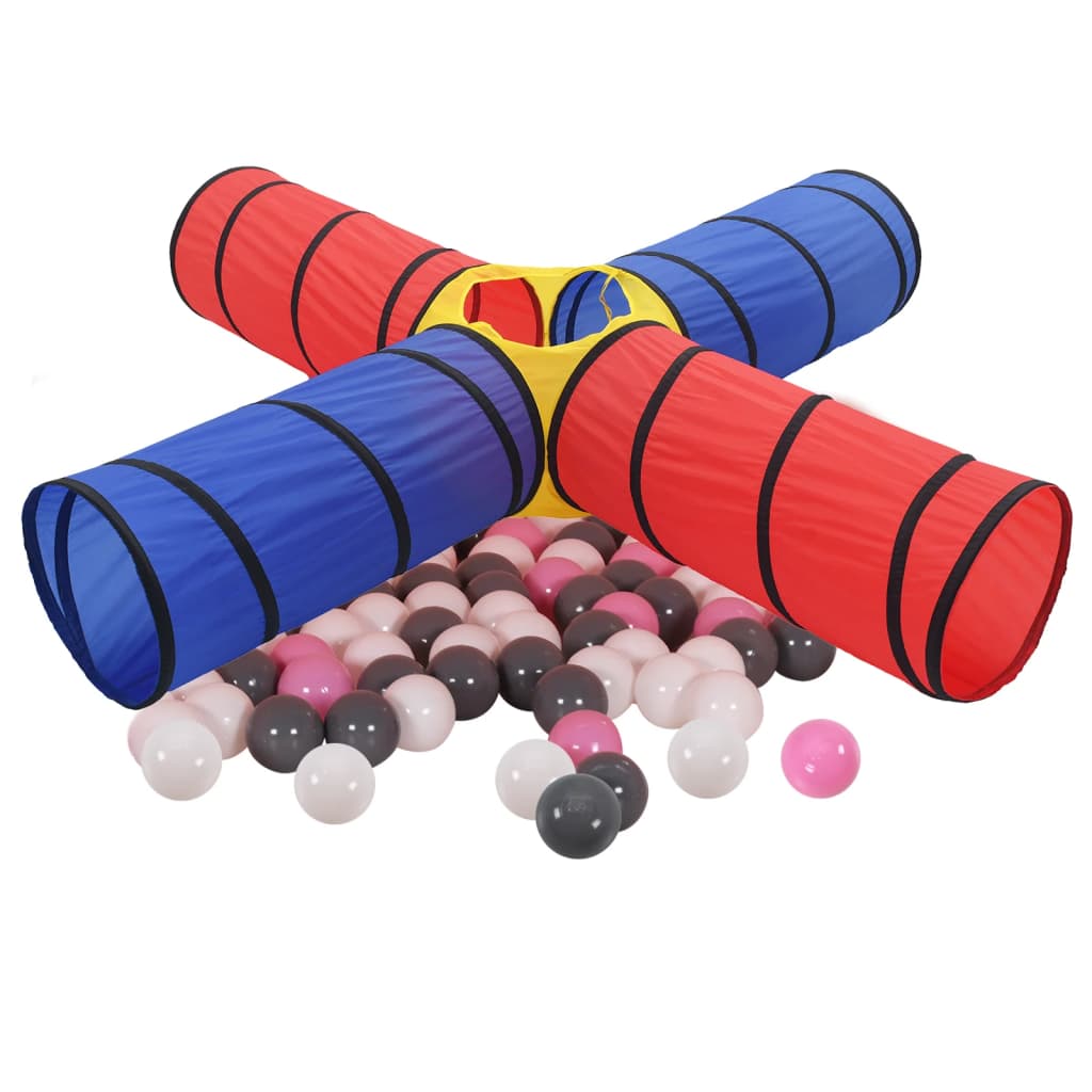 Tunnel de jeu pour enfants avec 250 balles