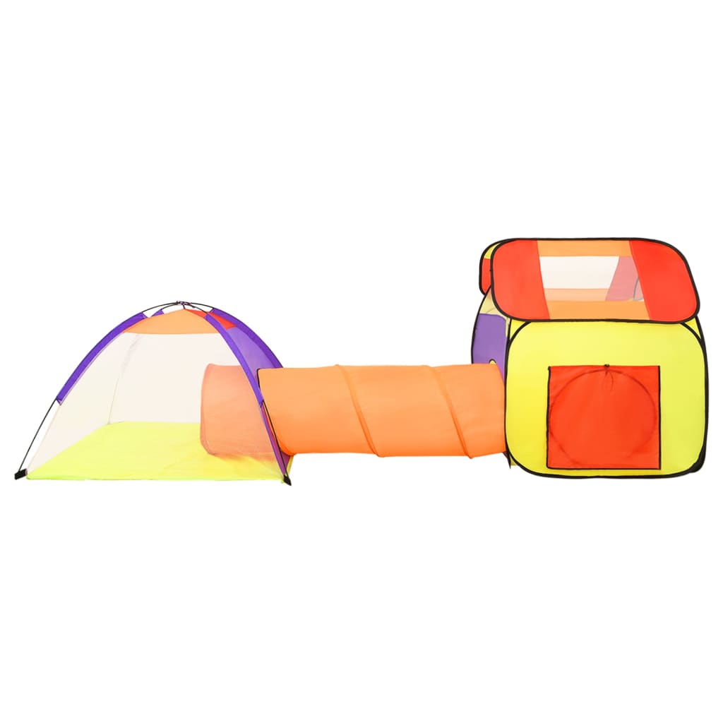 Kinderspeeltent met 250 ballen 338x123x111 cm