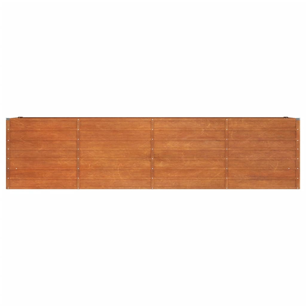 Plantenbak verhoogd 240x80x77 cm cortenstaal roestig