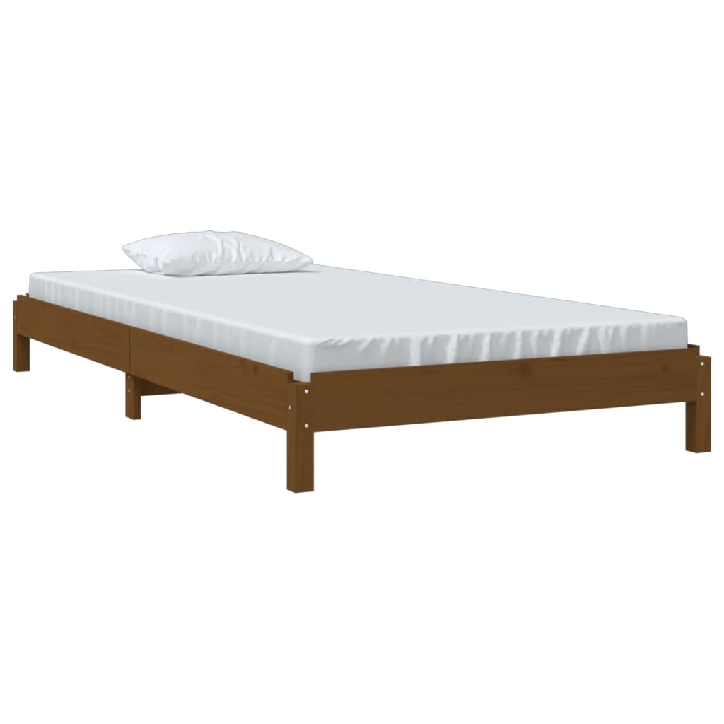 Bed stapelbaar 90x190 cm massief grenenhout