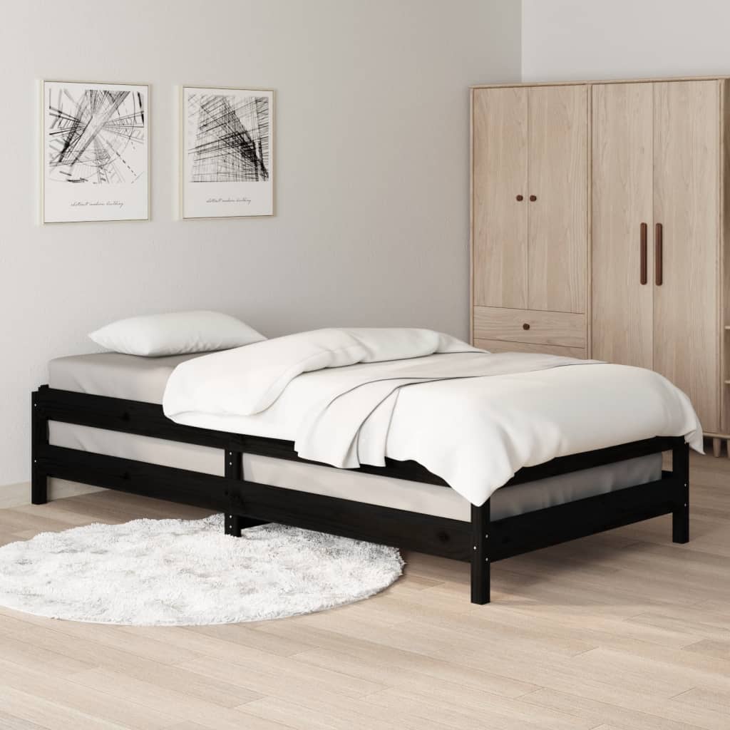 Bed stapelbaar 90x190 cm massief grenenhout