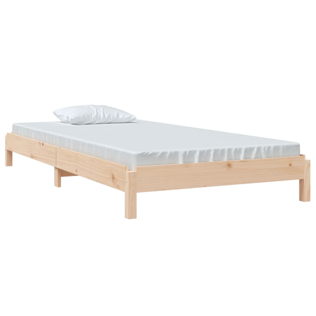 Bed stapelbaar 90x190 cm massief grenenhout