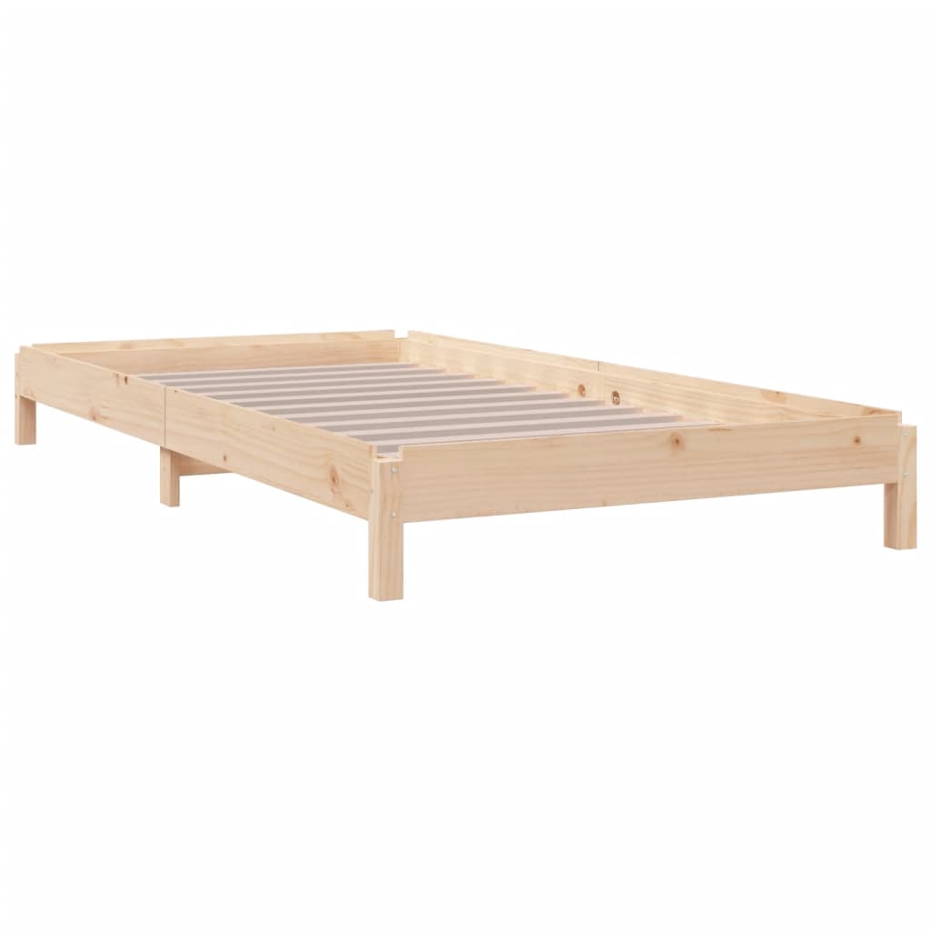 Bed stapelbaar 90x190 cm massief grenenhout