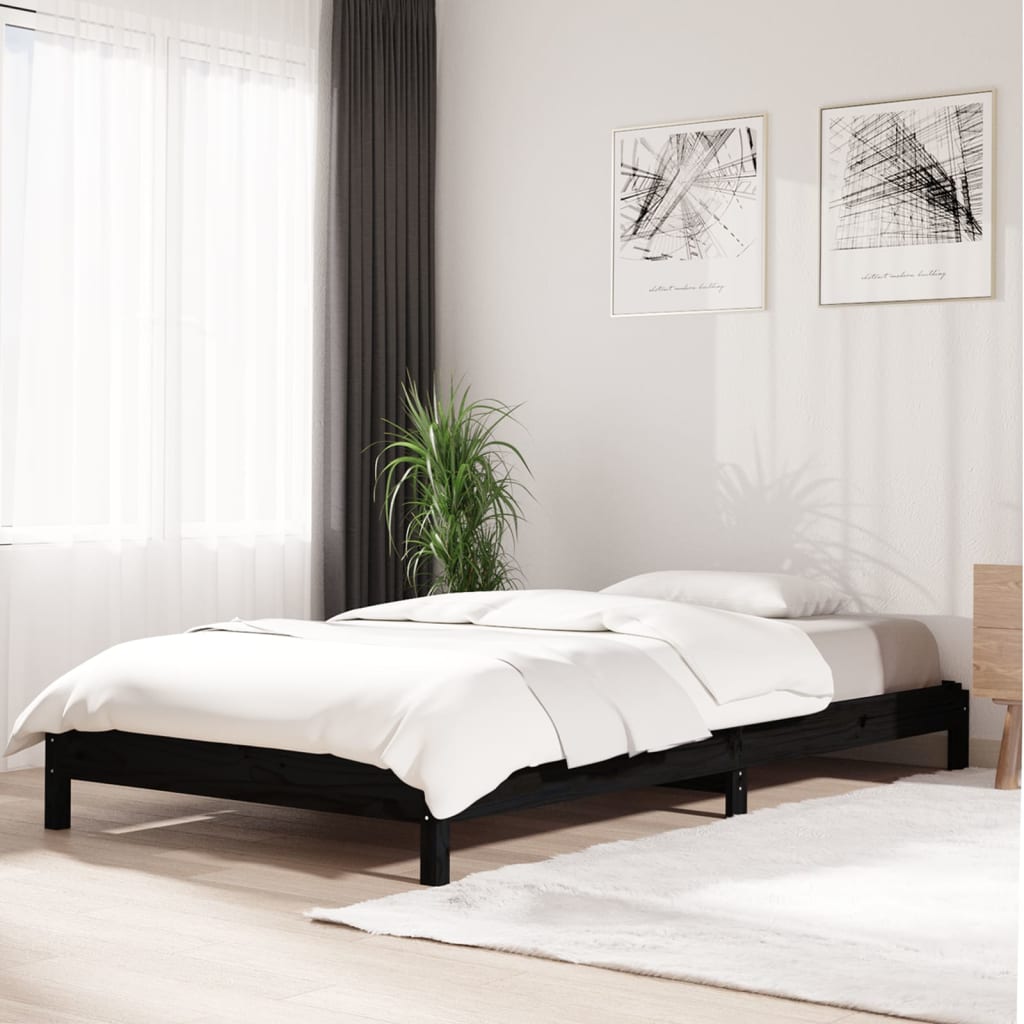 Bed stapelbaar 90x190 cm massief grenenhout