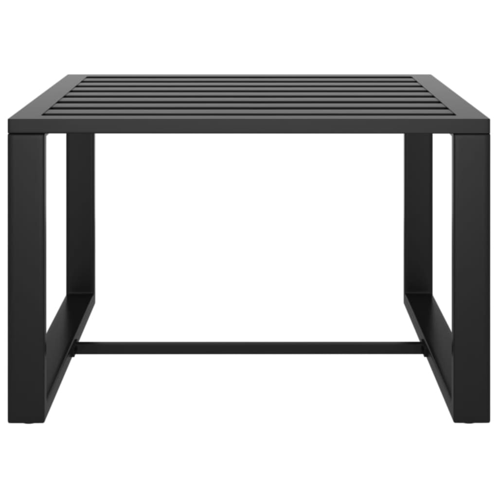 Ensemble Lounge 7 pièces avec coussins en aluminium anthracite