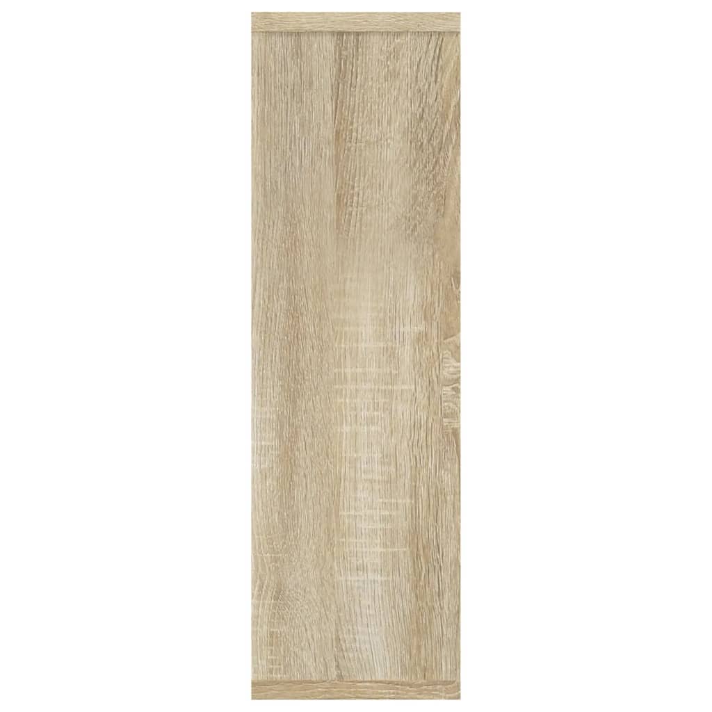 Wandschap 85x16x52,5 cm bewerkt hout