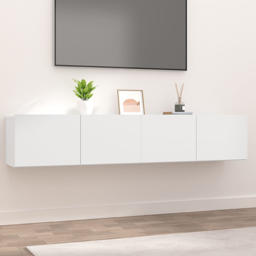 Tv-meubel 80x30x30 cm bewerkt hout bruin eikenkleur