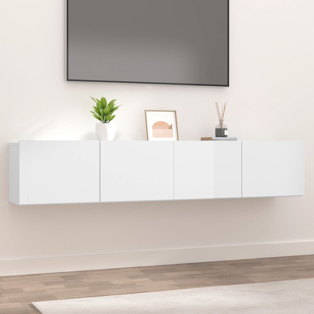 Tv-meubel 80x30x30 cm bewerkt hout bruin eikenkleur