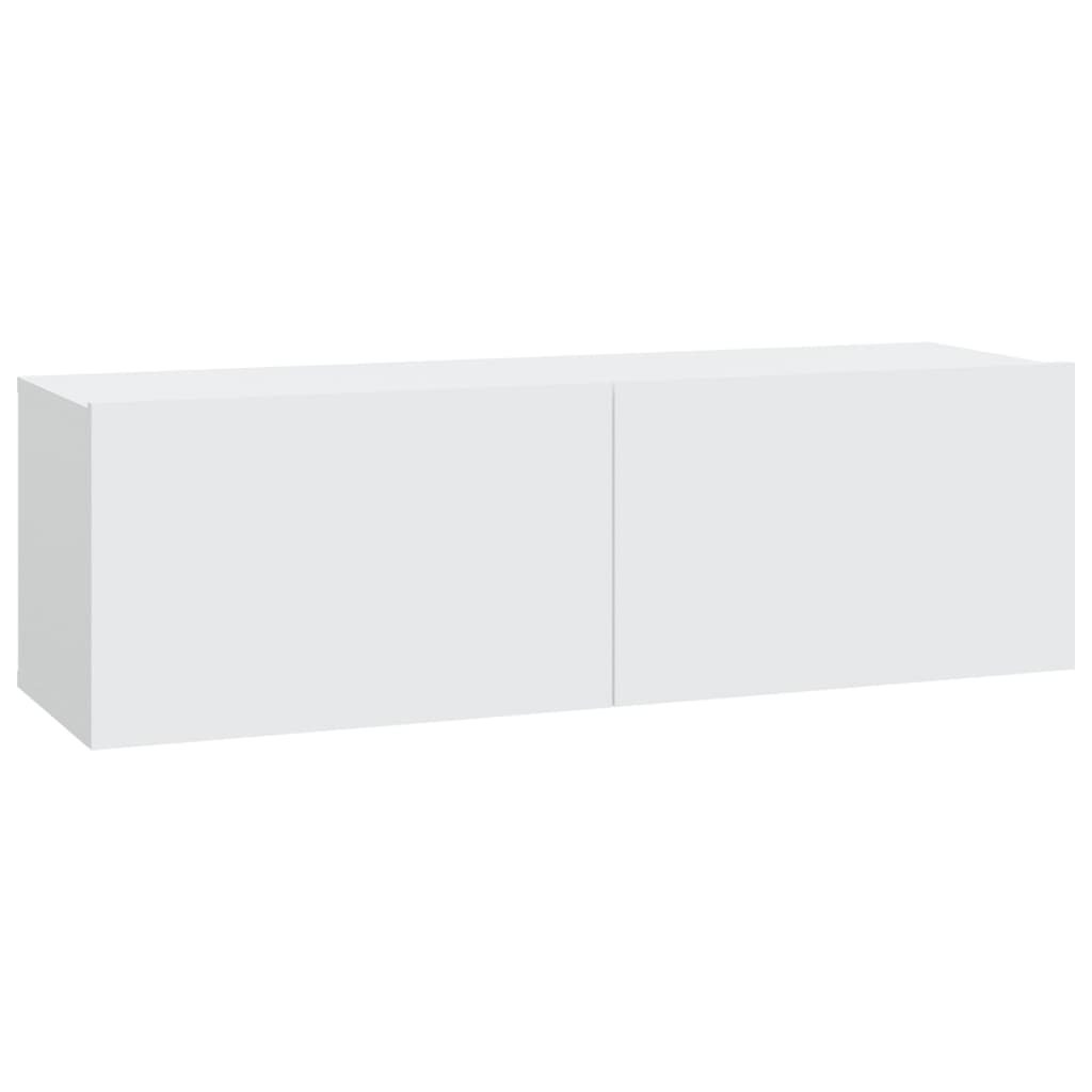 Tv-wandmeubels 2 st 100x30x30 cm hout eikenkleurig