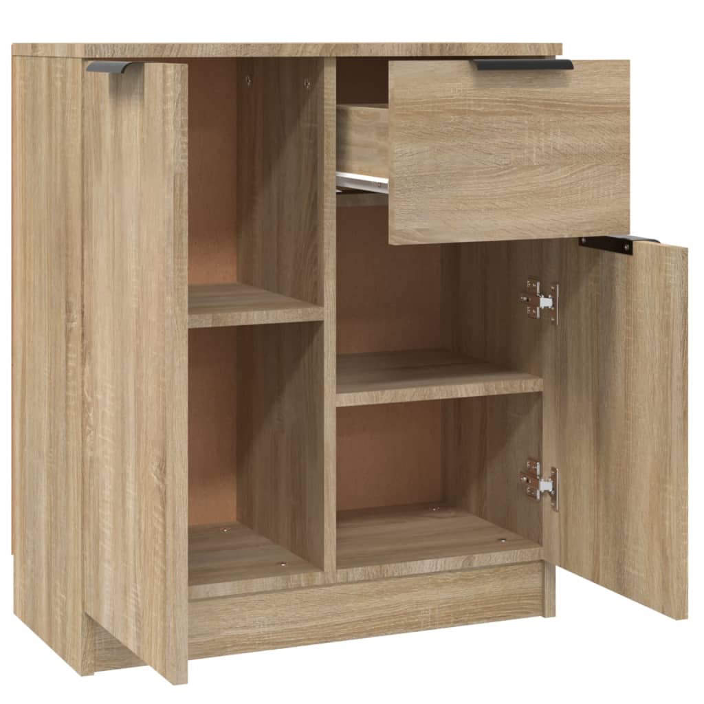 Buffet 60x30x70 cm en bois travaillé