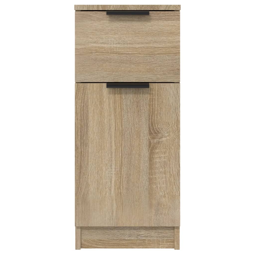 Buffet 30x30x70 cm en bois travaillé