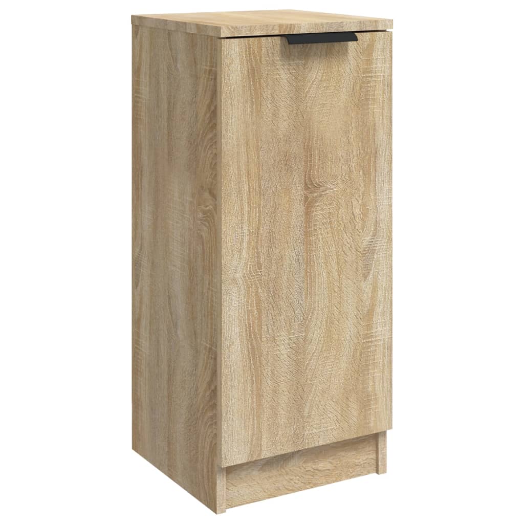 Dressoirs 2 st 30x30x70 cm bewerkt hout