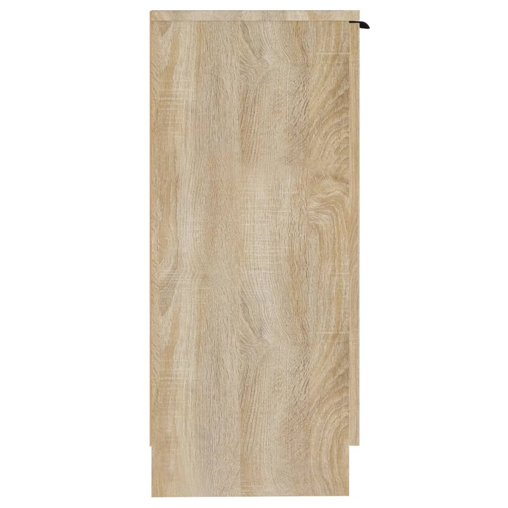 Dressoirs 2 st 30x30x70 cm bewerkt hout