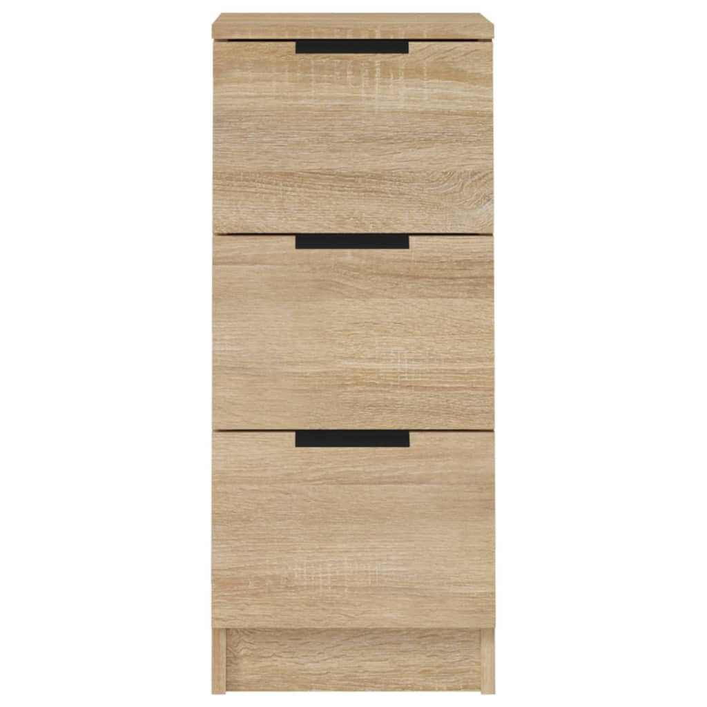 Dressoir 30x30x70 cm bewerkt hout