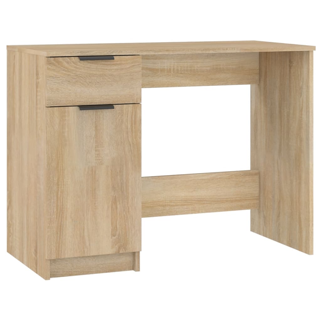 Bureau 100x50x75 cm bewerkt hout