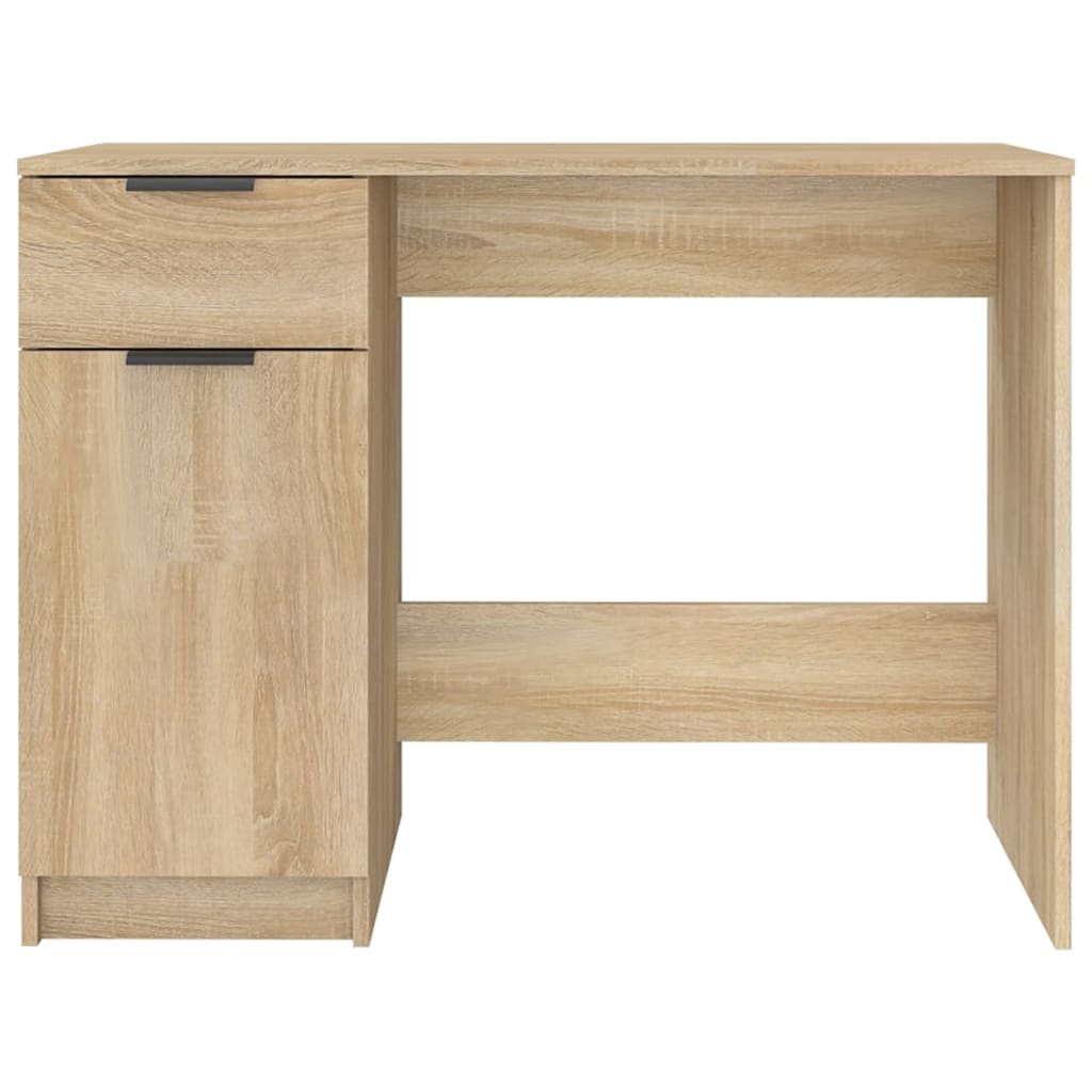 Bureau 100x50x75 cm bewerkt hout