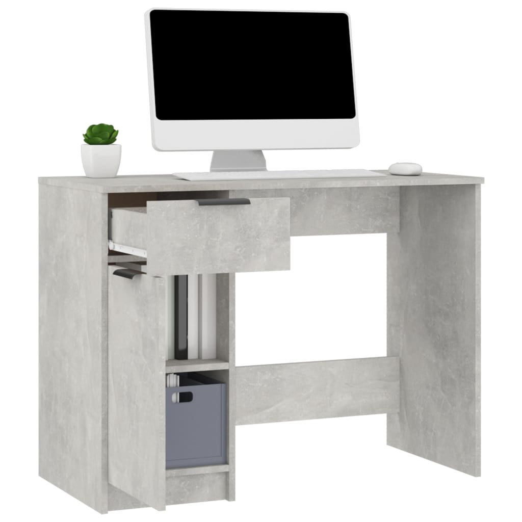 Bureau 100x50x75 cm bewerkt hout