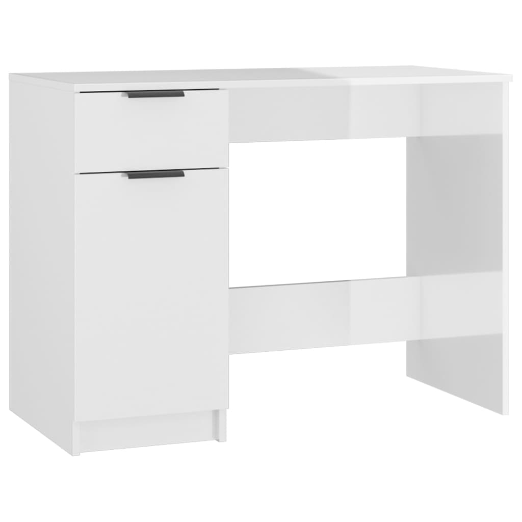 Bureau 100x50x75 cm bewerkt hout