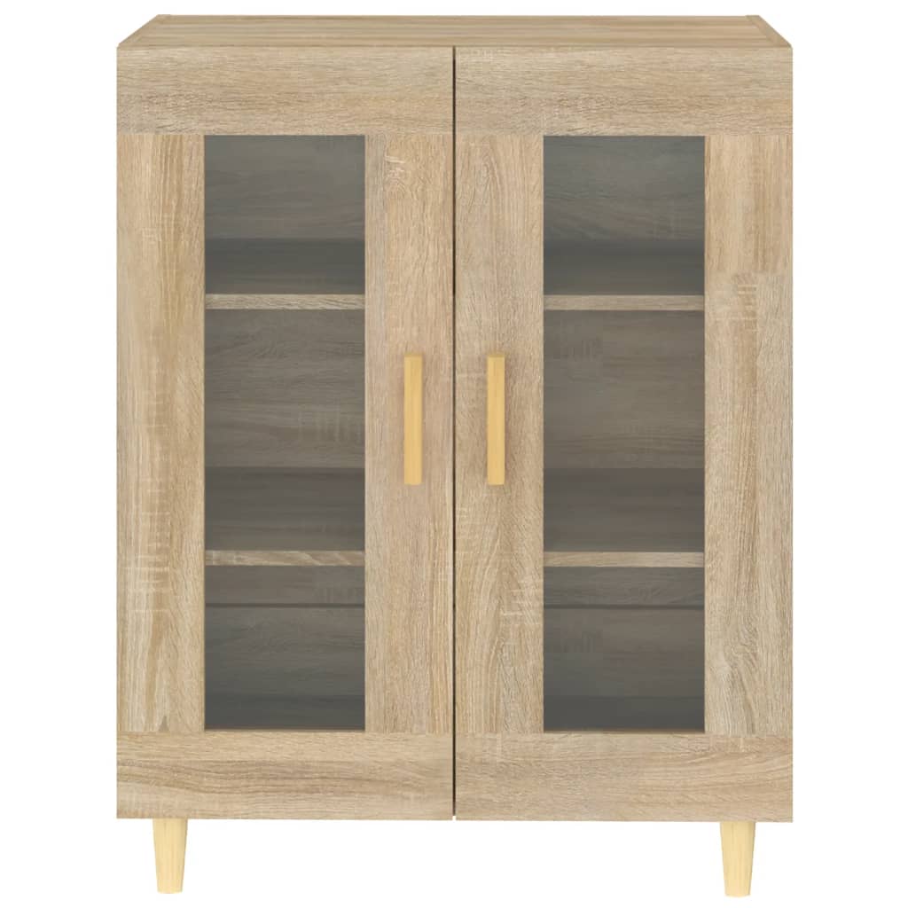 Dressoir 69,5x34x90 cm bewerkt hout