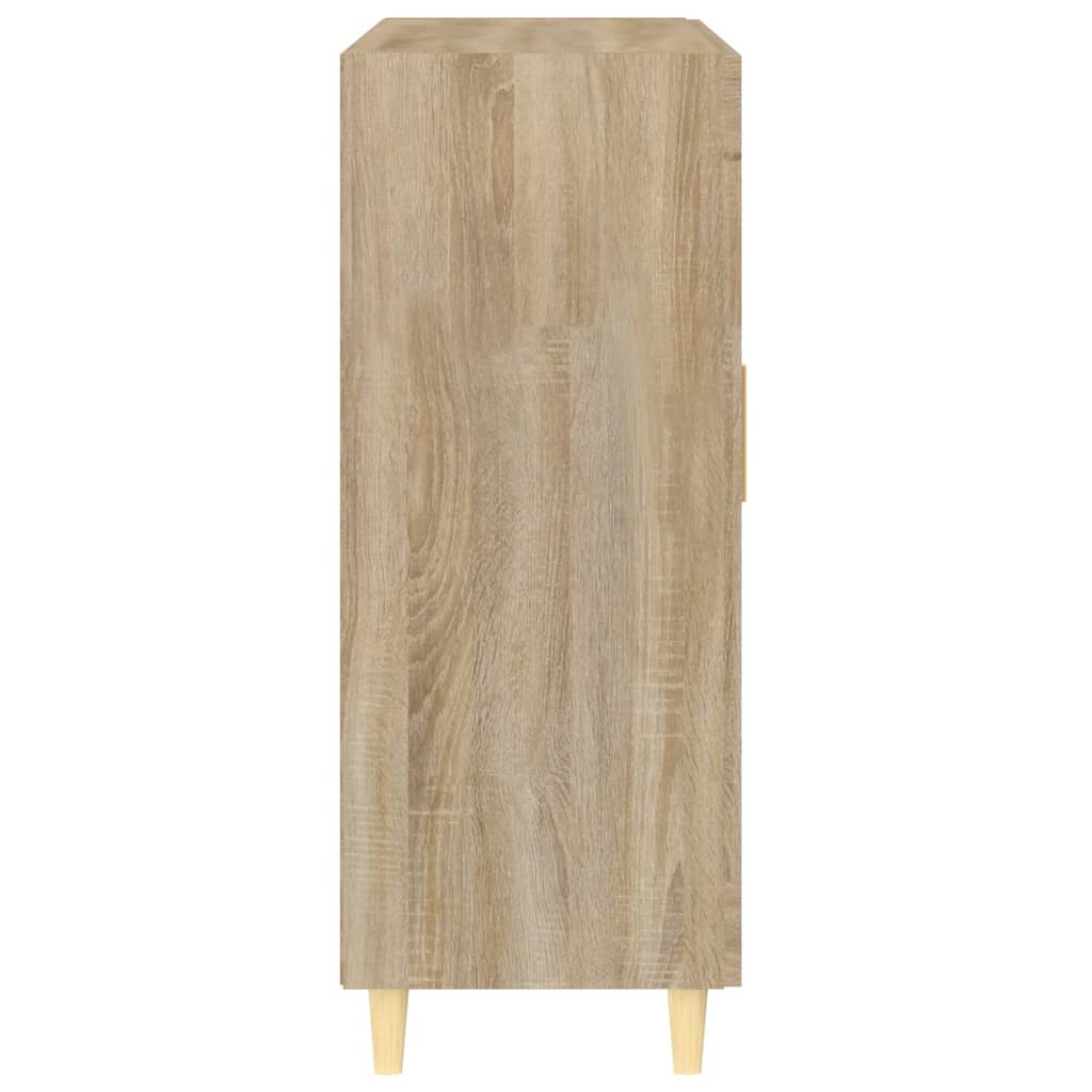 Dressoir 69,5x34x90 cm bewerkt hout