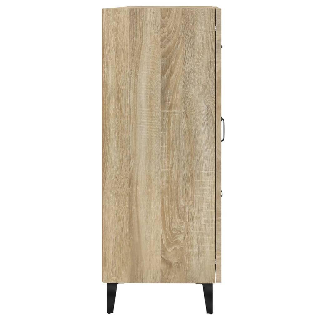 Buffet 69,5x34x90 cm en bois travaillé