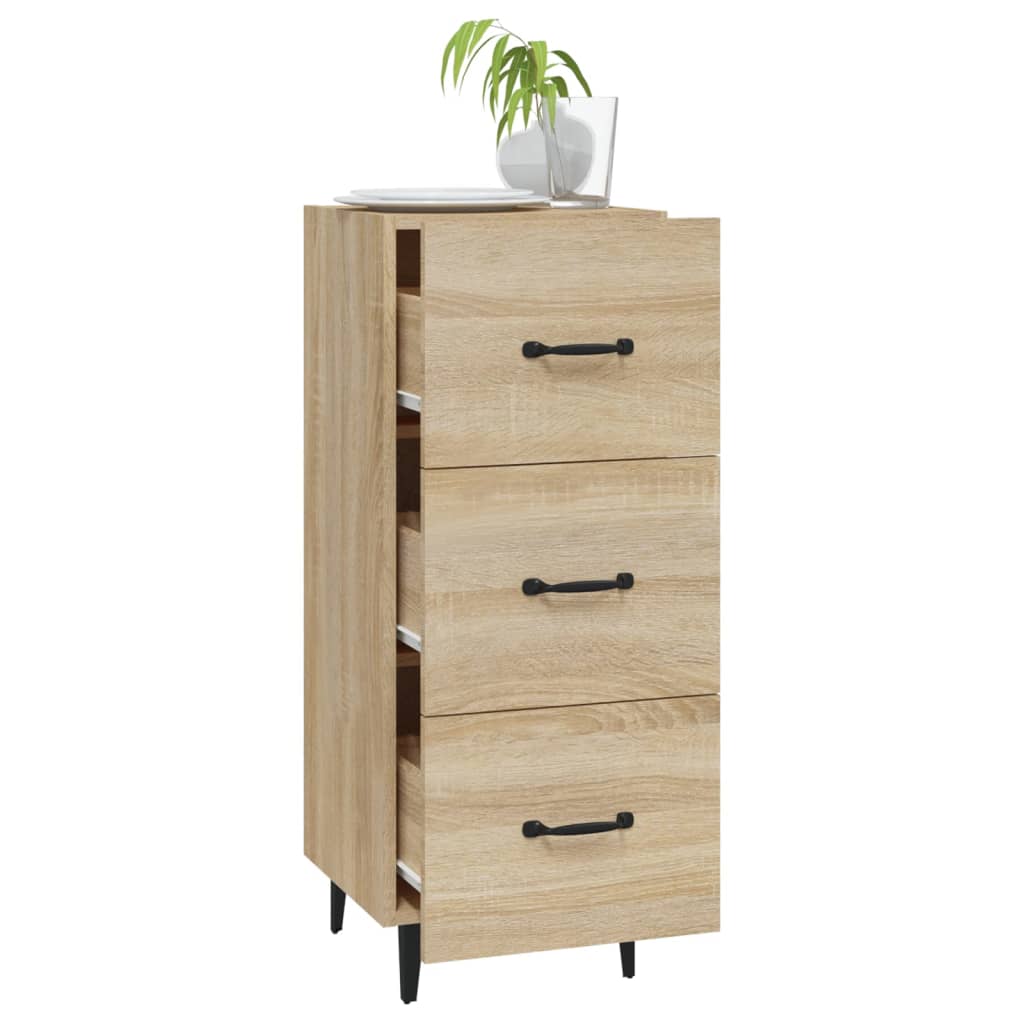 Dressoir 34,5x34x90 cm bewerkt hout