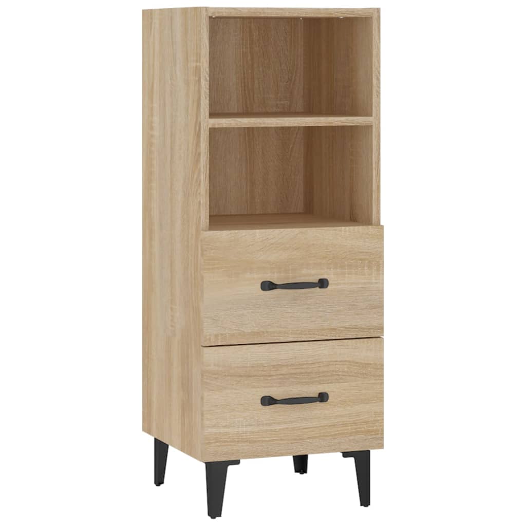 Dressoir 34,5x34x90 cm bewerkt hout