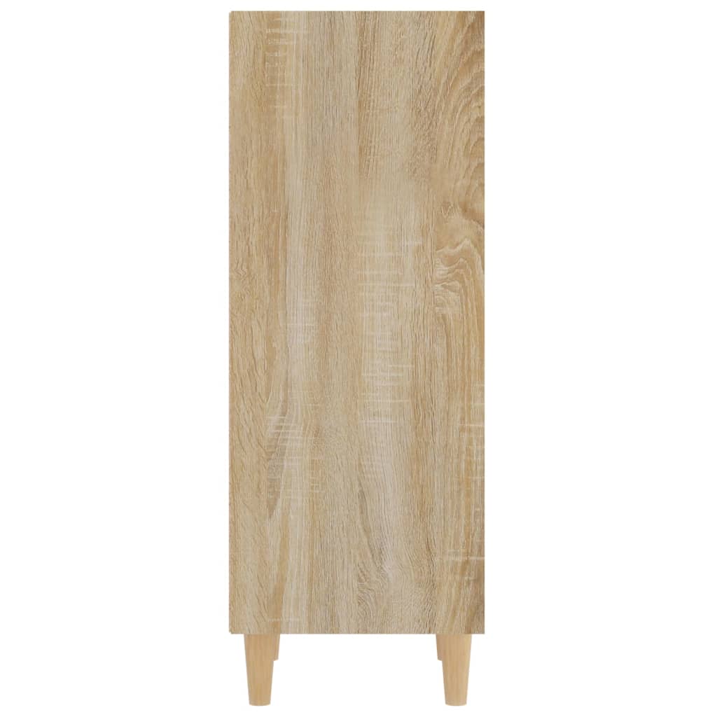 Dressoir 34,5x32,5x90 cm bewerkt hout