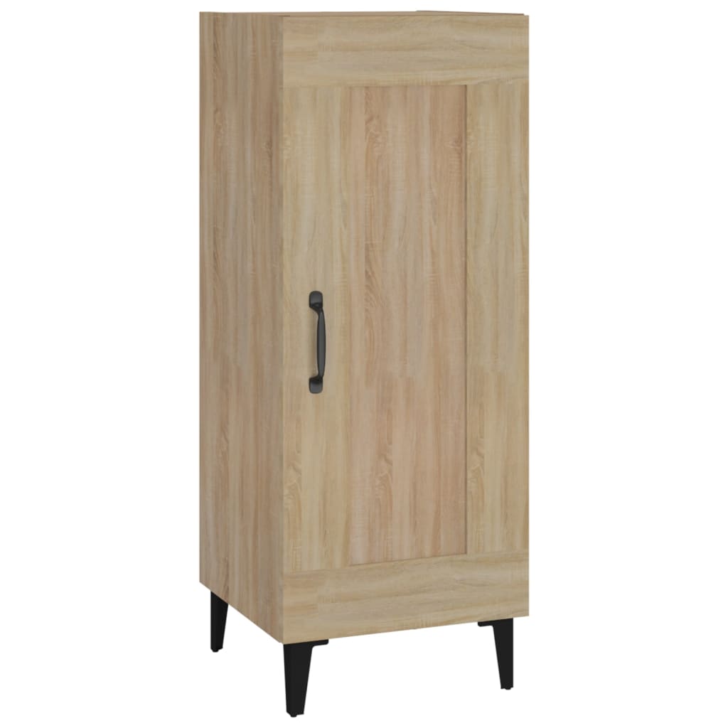 Buffet 34,5x34x90 cm en bois travaillé