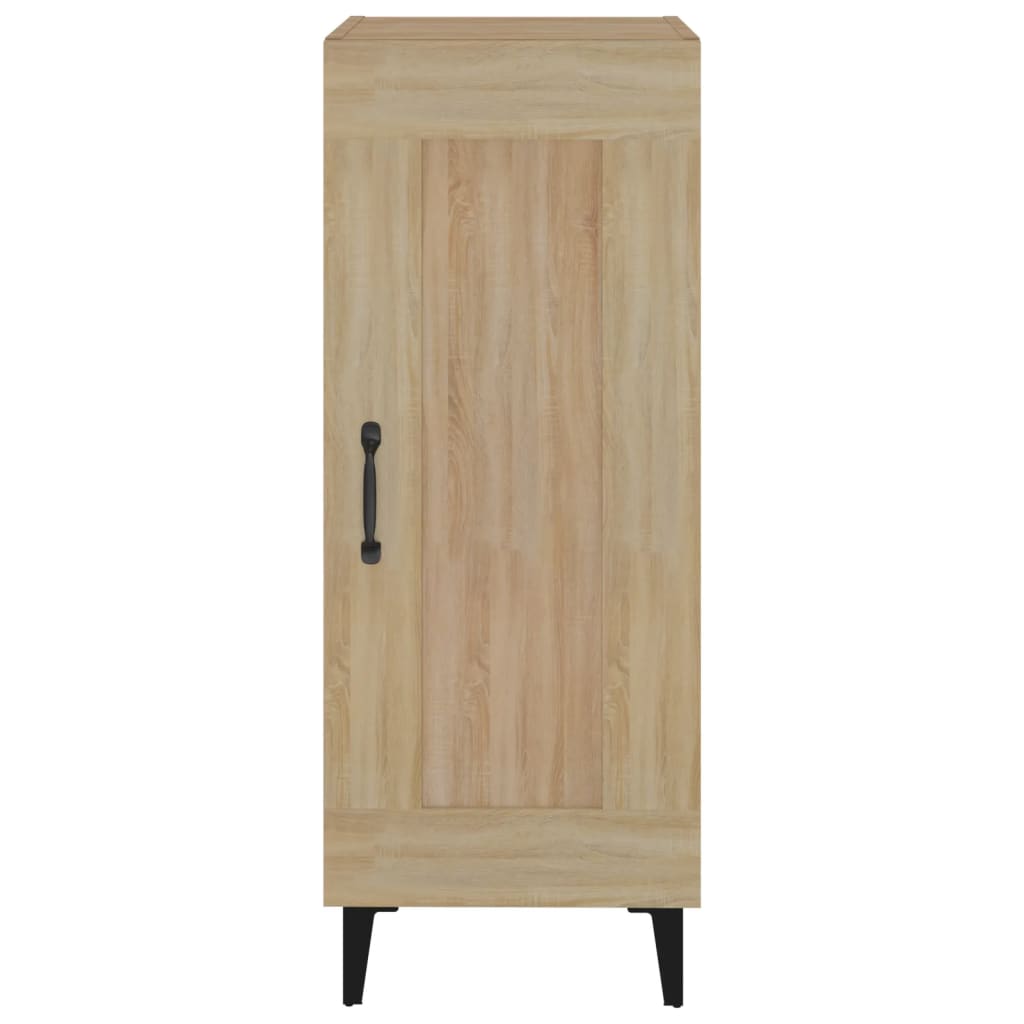 Buffet 34,5x34x90 cm en bois travaillé